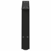 Kavos staliuko kojelės, A formos, 2 vnt., juodos, 70x(30 - 31) cm, plienas - Namų Idėja