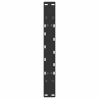 Kavos staliuko kojelės, A formos, 2 vnt., juodos, 70x(42 - 43) cm, plienas - Namų Idėja