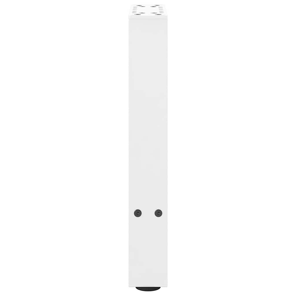 Kavos staliuko kojelės, baltos, 2 vnt., 38x(42 - 43) cm, plienas - Namų Idėja