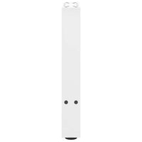 Kavos staliuko kojelės, baltos, 2 vnt., 38x(42 - 43) cm, plienas - Namų Idėja