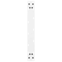Kavos staliuko kojelės, baltos, 2 vnt., 50x(30 - 31) cm, plienas - Namų Idėja
