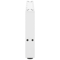 Kavos staliuko kojelės, baltos, 2 vnt., 50x(30 - 31) cm, plienas - Namų Idėja