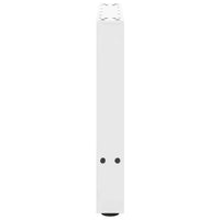 Kavos staliuko kojelės, baltos, 2 vnt., 50x(42 - 43) cm, plienas - Namų Idėja