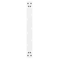 Kavos staliuko kojelės, baltos, 2 vnt., 60x(30 - 31) cm, plienas - Namų Idėja