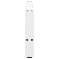 Kavos staliuko kojelės, baltos, 2 vnt., 60x(30 - 31) cm, plienas - Namų Idėja