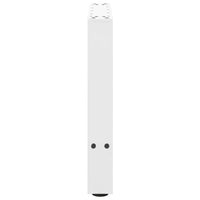 Kavos staliuko kojelės, baltos, 2 vnt., 60x(42 - 43) cm, plienas - Namų Idėja