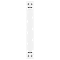 Kavos staliuko kojelės, baltos, 2 vnt., 60x(42 - 43) cm, plienas - Namų Idėja