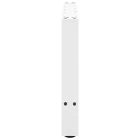 Kavos staliuko kojelės, baltos, 2 vnt., 70x(42 - 43) cm, plienas - Namų Idėja