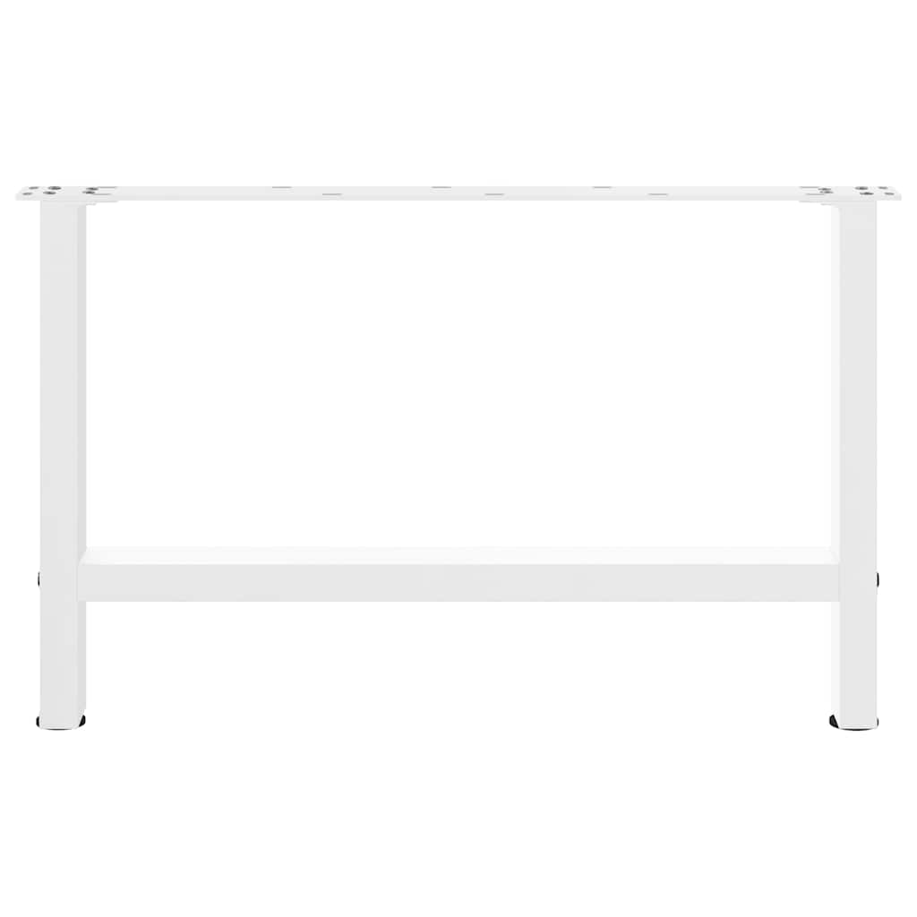 Kavos staliuko kojelės, baltos, 2 vnt., 70x(42 - 43) cm, plienas - Namų Idėja