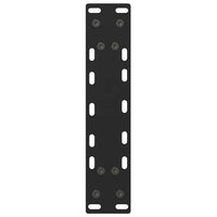 Kavos staliuko kojelės, juodos, 2 vnt., 28x(42 - 43) cm, plienas - Namų Idėja