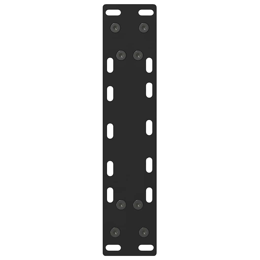 Kavos staliuko kojelės, juodos, 2 vnt., 38x(42 - 43) cm, plienas - Namų Idėja