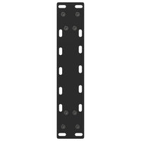 Kavos staliuko kojelės, juodos, 2 vnt., 40x(30 - 31) cm, plienas - Namų Idėja
