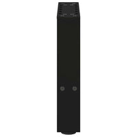 Kavos staliuko kojelės, juodos, 2 vnt., 40x(30 - 31) cm, plienas - Namų Idėja