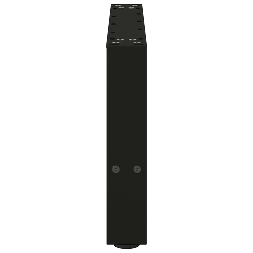Kavos staliuko kojelės, juodos, 2 vnt., 50x(30 - 31) cm, plienas - Namų Idėja