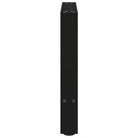 Kavos staliuko kojelės, juodos, 2 vnt., 60x(42 - 43) cm, plienas - Namų Idėja