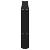 Kavos staliuko kojelės, juodos, 2 vnt., 70x(30 - 31) cm, plienas - Namų Idėja