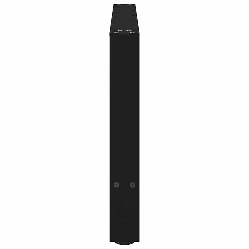Kavos staliuko kojelės, juodos, 2 vnt., 70x(42 - 43) cm, plienas - Namų Idėja