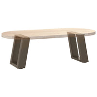 Kavos staliuko kojelės, U formos, 2 vnt., natūralus plienas, 30x(30 - 31) cm, plienas - Namų Idėja