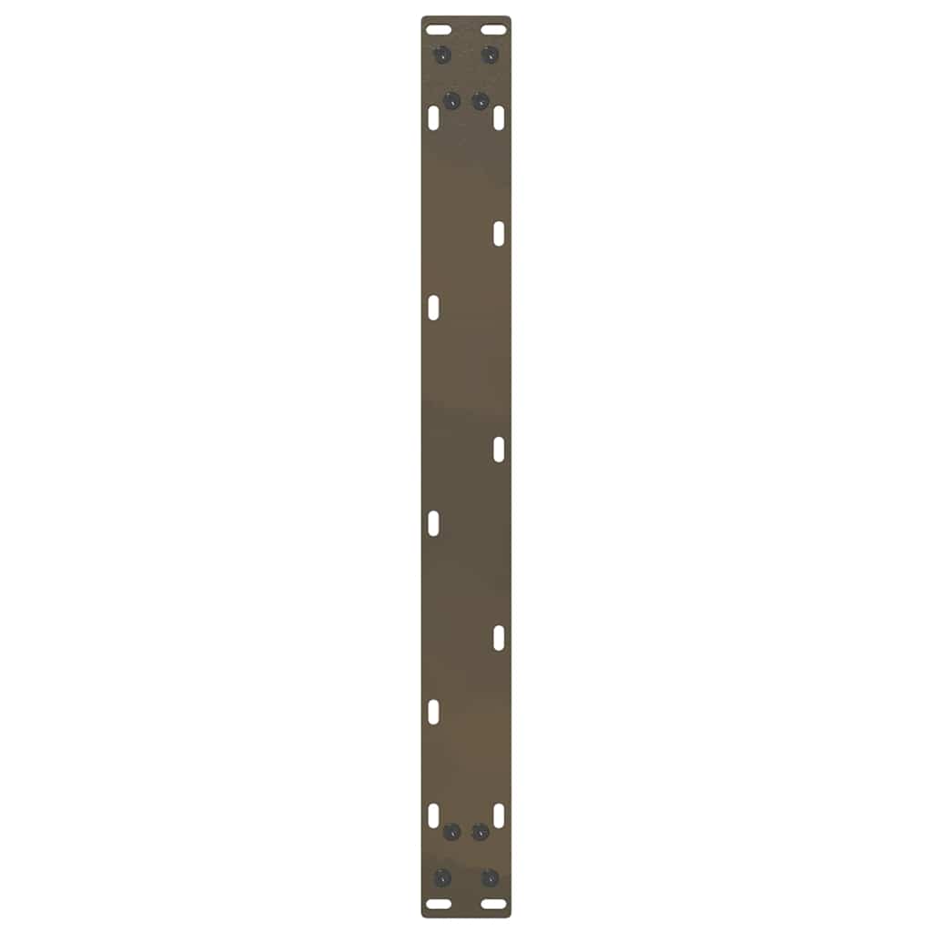Kavos staliuko kojelės, U formos, 2 vnt., natūralus plienas, 60x(30 - 31) cm, plienas - Namų Idėja