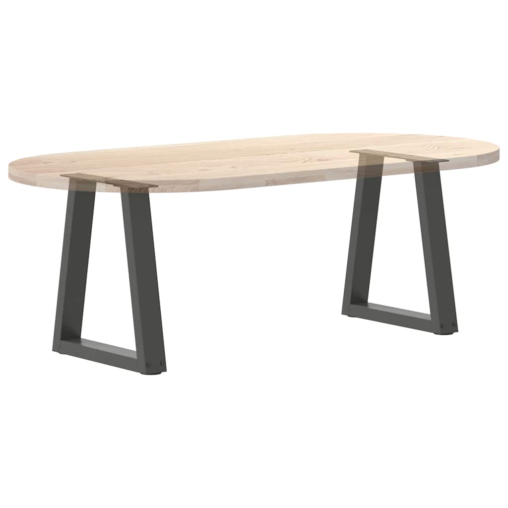 Kavos staliuko kojelės, V formos, 2 vnt., antracito spalvos, 28x(42 - 43,3) cm, plienas - Namų Idėja