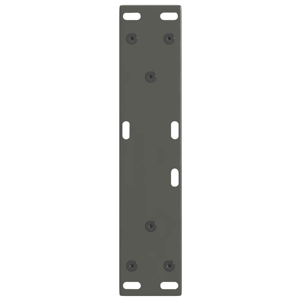Kavos staliuko kojelės, V formos, 2 vnt., antracito spalvos, 28x(42 - 43,3) cm, plienas - Namų Idėja