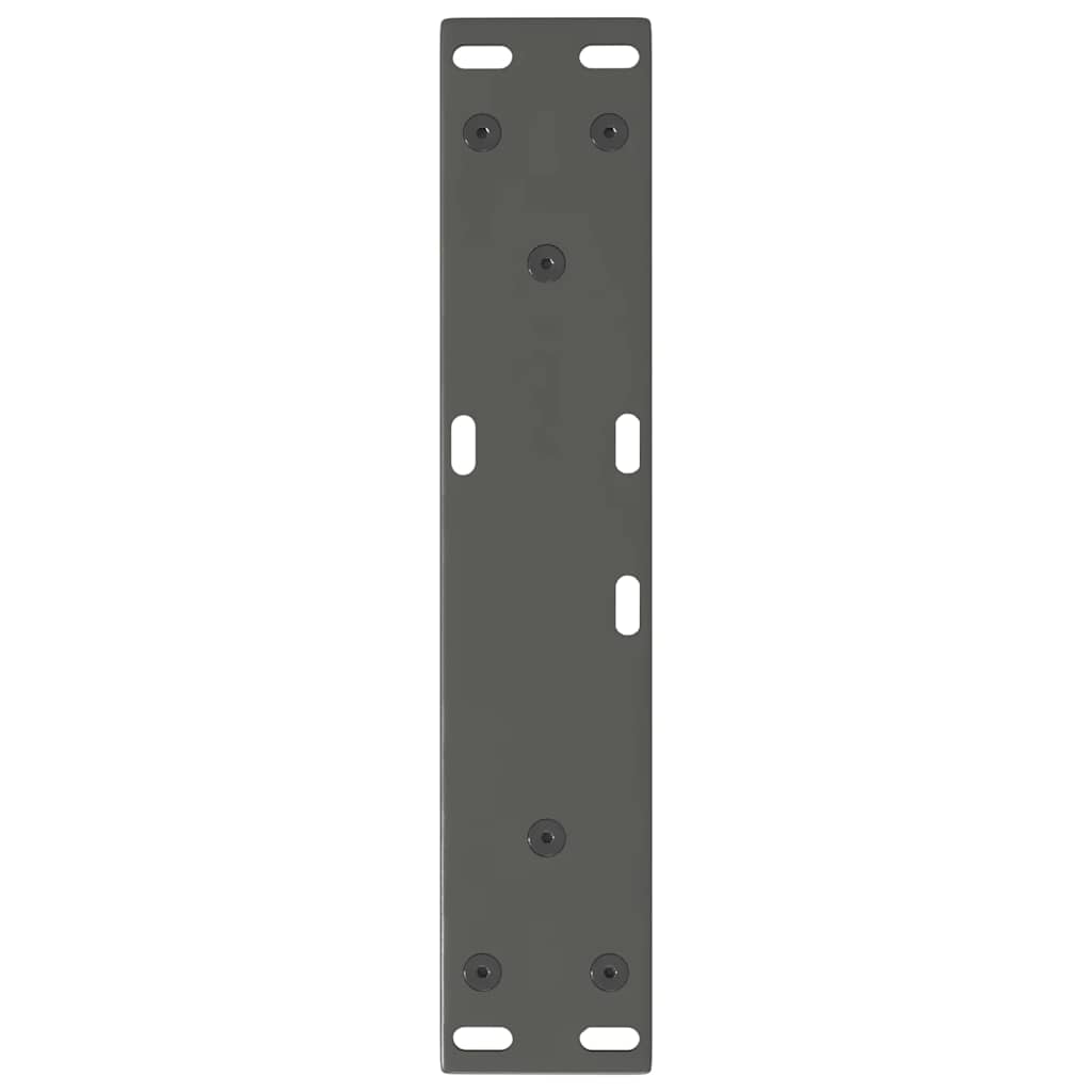 Kavos staliuko kojelės, V formos, 2 vnt., antracito spalvos, 30x(30 - 31,3) cm, plienas - Namų Idėja