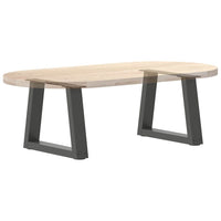 Kavos staliuko kojelės, V formos, 2 vnt., antracito spalvos, 30x(30 - 31,3) cm, plienas - Namų Idėja