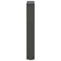 Kavos staliuko kojelės, V formos, 2 vnt., antracito spalvos, 38x(42 - 43,3) cm, plienas - Namų Idėja