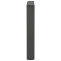 Kavos staliuko kojelės, V formos, 2 vnt., antracito spalvos, 50x(42 - 43,3) cm, plienas - Namų Idėja