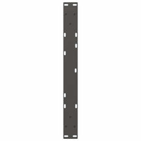 Kavos staliuko kojelės, V formos, 2 vnt., antracito spalvos, 60x(30 - 31,3) cm, plienas - Namų Idėja