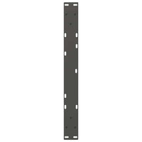 Kavos staliuko kojelės, V formos, 2 vnt., antracito spalvos, 60x(42 - 43,3) cm, plienas - Namų Idėja