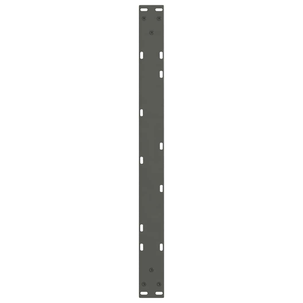 Kavos staliuko kojelės, V formos, 2 vnt., antracito spalvos, 70x(30 - 31,3) cm, plienas - Namų Idėja