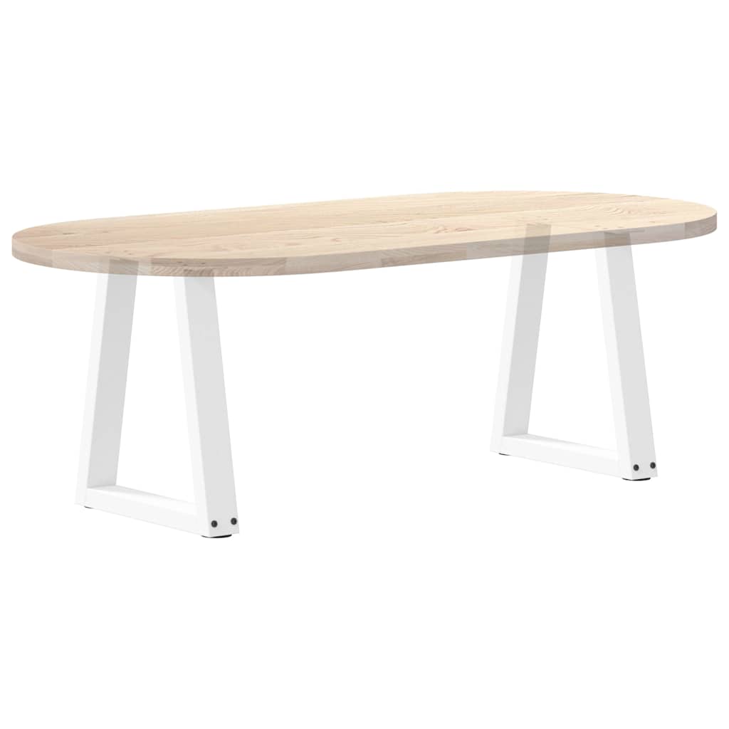 Kavos staliuko kojelės, V formos, 2 vnt., baltos, 28x(42 - 43,3) cm, plienas - Namų Idėja