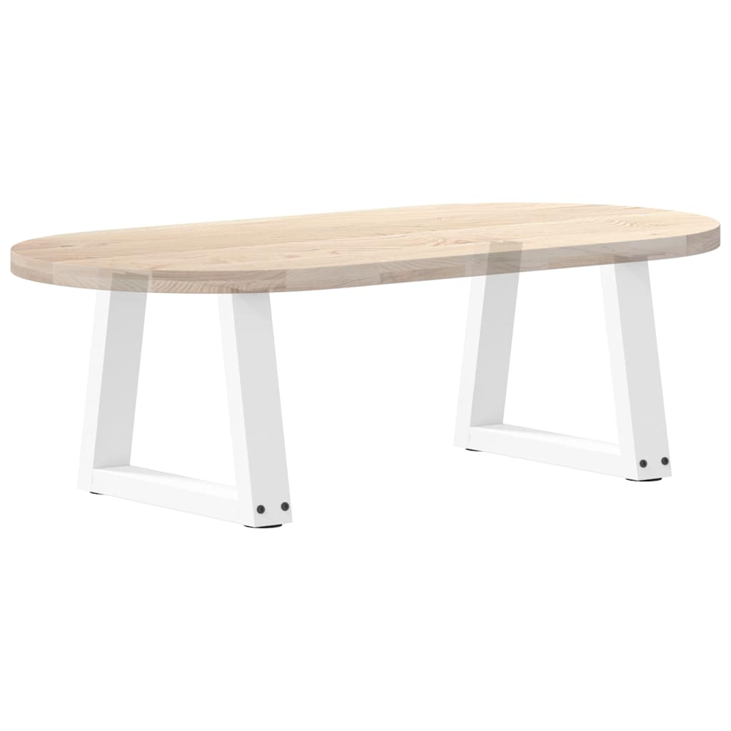 Kavos staliuko kojelės, V formos, 2 vnt., baltos, 30x(30 - 31,3) cm, plienas - Namų Idėja