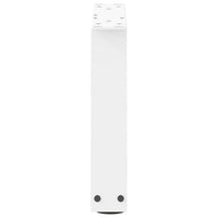 Kavos staliuko kojelės, V formos, 2 vnt., baltos, 40x(30 - 31,3) cm, plienas - Namų Idėja