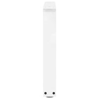 Kavos staliuko kojelės, V formos, 2 vnt., baltos, 50x(42 - 43,3) cm, plienas - Namų Idėja