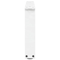 Kavos staliuko kojelės, V formos, 2 vnt., baltos, 60x(30 - 31,3) cm, plienas - Namų Idėja