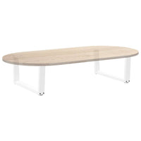 Kavos staliuko kojelės, V formos, 2 vnt., baltos, 70x(30 - 31,3) cm, plienas - Namų Idėja