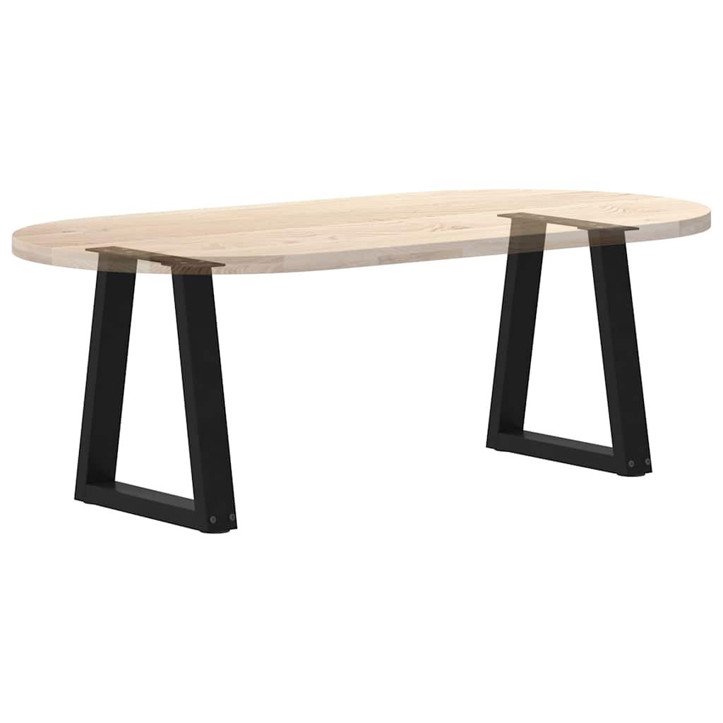 Kavos staliuko kojelės, V formos, 2 vnt., juodos, 28x(42 - 43,3) cm, plienas - Namų Idėja