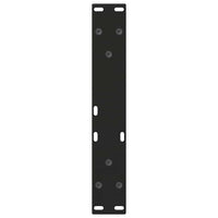 Kavos staliuko kojelės, V formos, 2 vnt., juodos, 28x(42 - 43,3) cm, plienas - Namų Idėja
