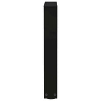 Kavos staliuko kojelės, V formos, 2 vnt., juodos, 28x(42 - 43,3) cm, plienas - Namų Idėja