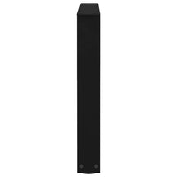 Kavos staliuko kojelės, V formos, 2 vnt., juodos, 50x(42 - 43,3) cm, plienas - Namų Idėja