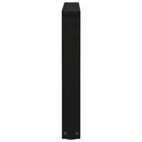 Kavos staliuko kojelės, V formos, 2 vnt., juodos, 60x(42 - 43,3) cm, plienas - Namų Idėja