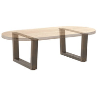Kavos staliuko kojelės, V formos, 2 vnt., natūralus plienas, 50x(30 - 31,3) cm, plienas - Namų Idėja