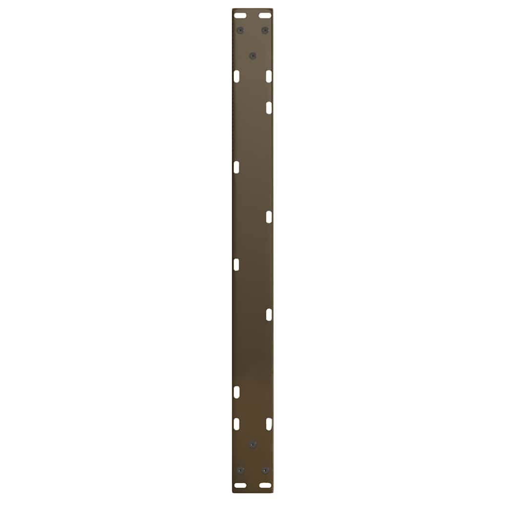Kavos staliuko kojelės, V formos, 2 vnt., natūralus plienas, 70x(42 - 43,3) cm, plienas - Namų Idėja