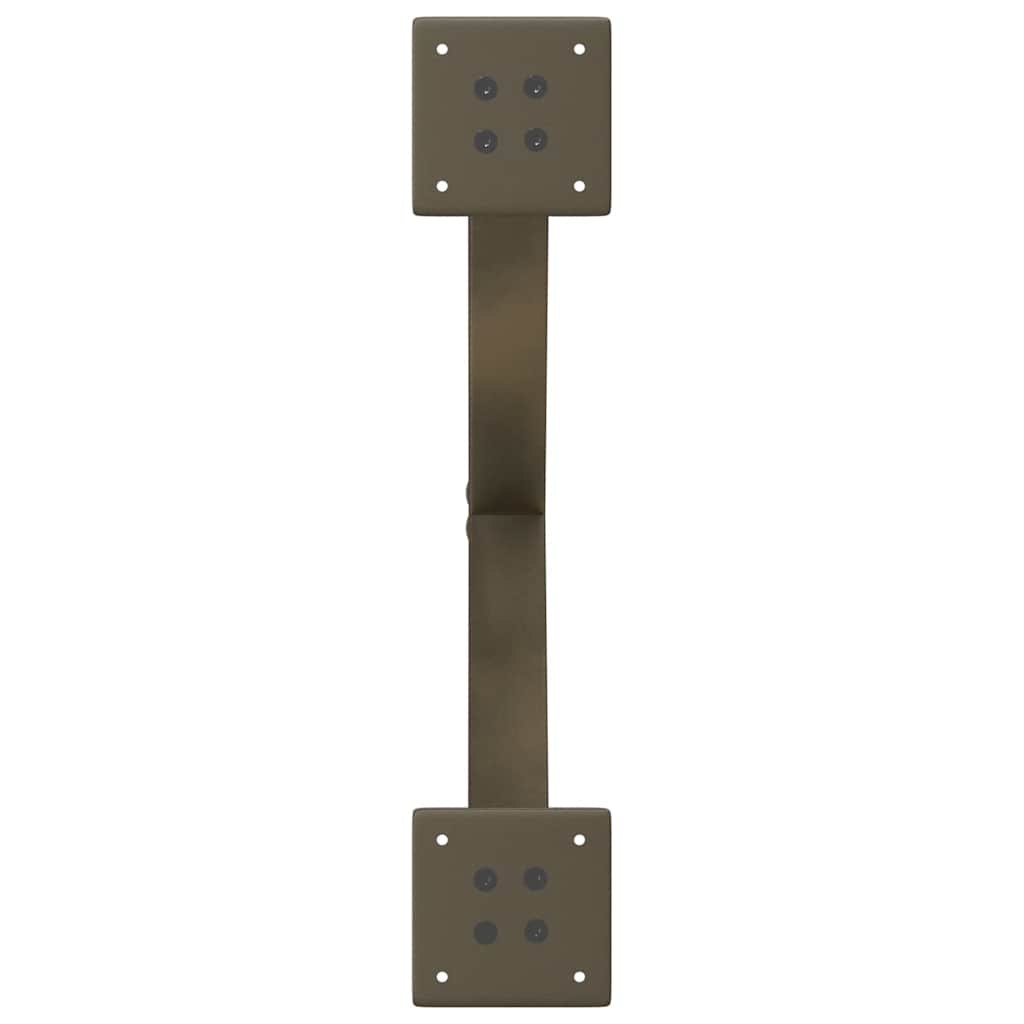 Kavos staliuko kojelės, X formos, 2 vnt., natūralus plienas, 60x(30 - 31) cm, plienas - Namų Idėja