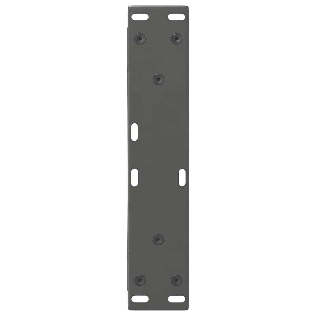 Kavos staliuko kojos, 2 vnt., antracito spalvos, 30x(30 - 31,3) cm, plienas - Namų Idėja