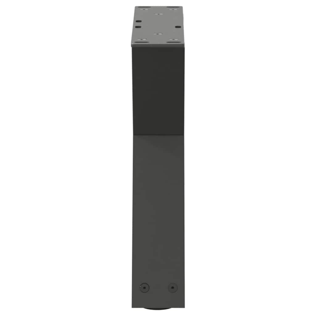 Kavos staliuko kojos, 2 vnt., antracito spalvos, 30x(30 - 31,3) cm, plienas - Namų Idėja