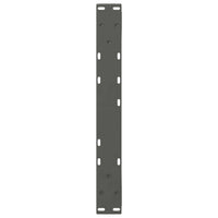 Kavos staliuko kojos, 2 vnt., antracito spalvos, 60x(42 - 43,3) cm, plienas - Namų Idėja