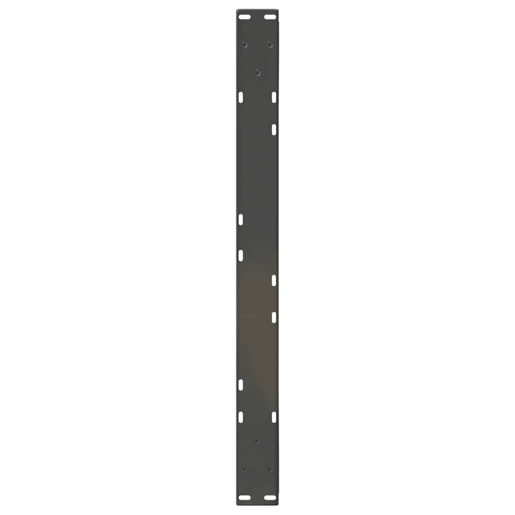 Kavos staliuko kojos, 2 vnt., antracito spalvos, 70x(42 - 43,3) cm, plienas - Namų Idėja